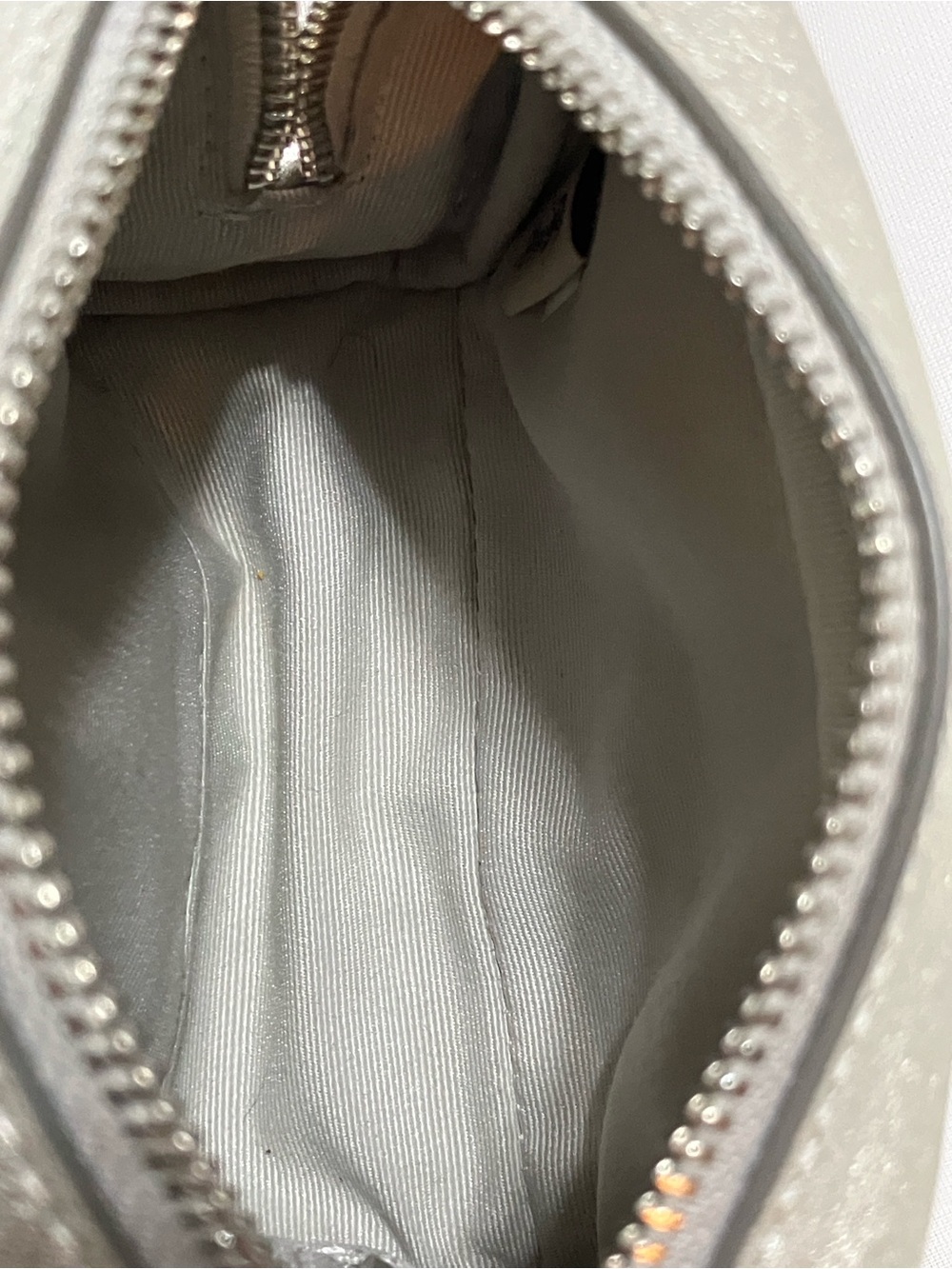 Pouch Square Metallic Leather Wristlet - Picture 8 of 14